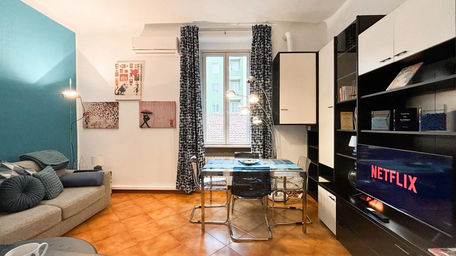 Elegant Three-Room Apartment In Porta Romana Milan
